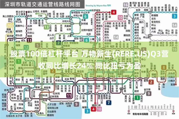 股票100倍杠杆平台 万物新生(RERE.US)Q3营收同比增长24% 同比扭亏为盈